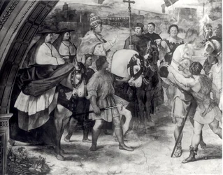 Pope Leo I Repulsing Attila (detail)